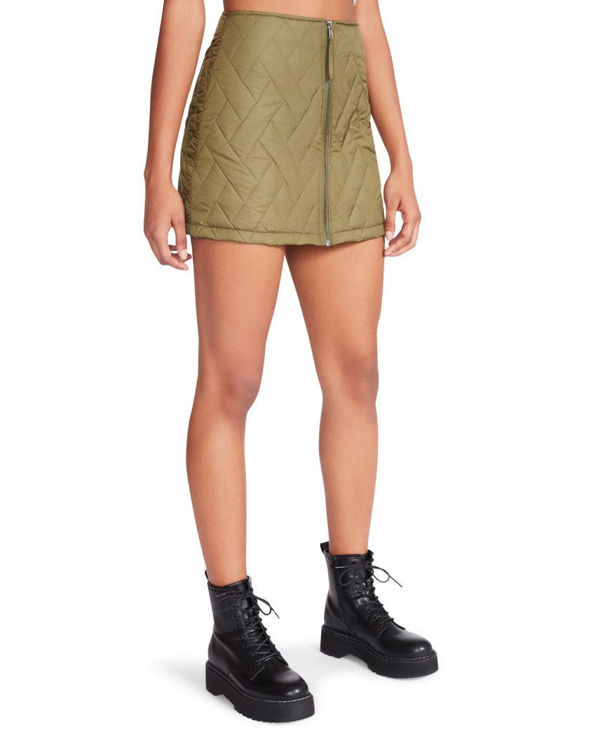 Olive Steve Madden Emerson Women's Skirts | PH 6201PXA